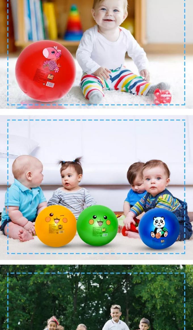 OEM Lightweight Inflatable Toy Ball , Reusable Soft Inflatable Ball