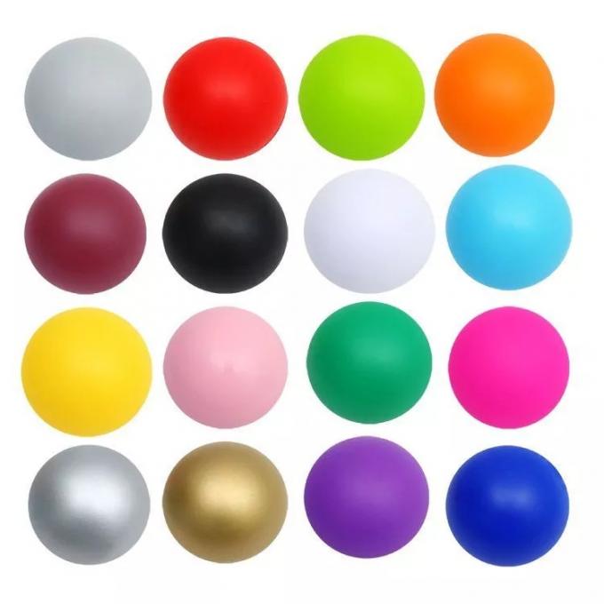 Anti Stress Soft PU Foam Ball Multifunctional Polyurethane Material