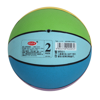 Toddler Little Kids Mini Rubber Basketball Toy 6Inches PVC Eco Friendly