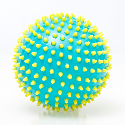 Custom Funny Massaging Double Color Toy Inflatable Ball For Child