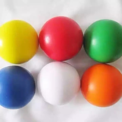 Custom PU Foam Ball , Pressure Relief Anti Stress Ball With Logo