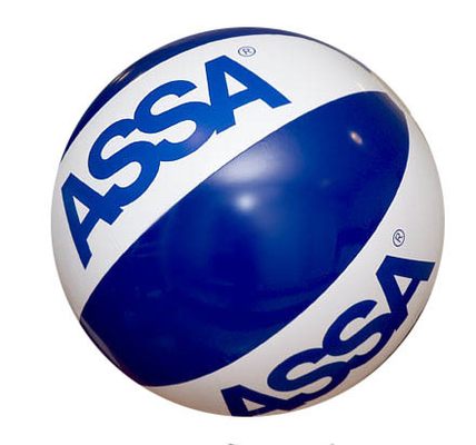 Recycled Custom Inflatable PVC Beach Ball Antiburst Odorless