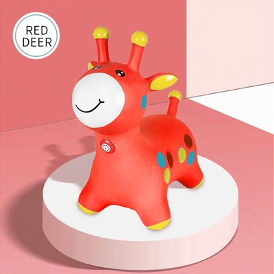 Wear Resistant Harmless Inflatable Animal Bouncer Space Hopper Lightweight
