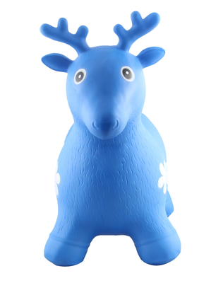 Inflatable Ride On Bouncy Blow Up Animals Multicolored Waterproof