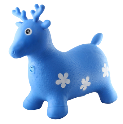 Harmless Antiwear Animal Bouncers Inflatables , Multipurpose Bouncy Ride On Hopper