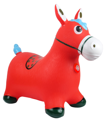 Anti Slipping Donkey Inflatable Animal Bouncer Portable Harmless