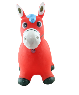 Anti Slipping Donkey Inflatable Animal Bouncer Portable Harmless