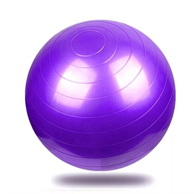 Antiwear Odorless Blowing Up Exercise Ball , Nonslip Yoga Ball For Back