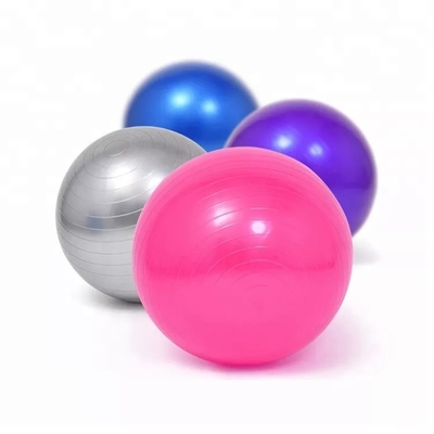 Thickened PVC Anti Burst Gym Ball 65cm , Nontoxic Exercise Ball For Weight Loss