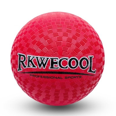 Harmless Lightweight Red Rubber Ball Dodgeball Nonslip Bouncy Bulk