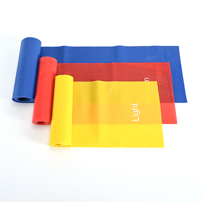 Reusable Non Slip Resistance Bands , Odorless Stretchable Belt For Exercise