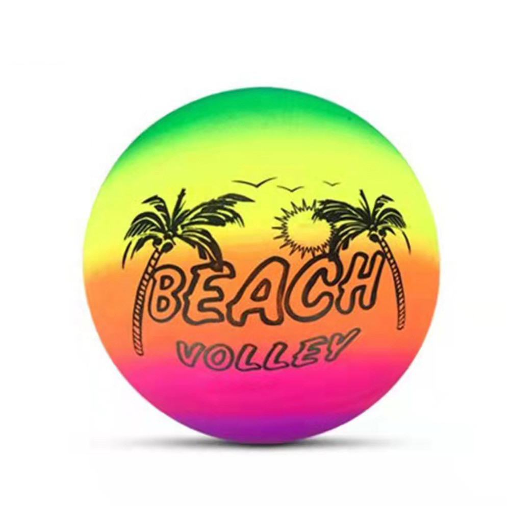Emoji Rubber Inflatable Toy Ball 5-8.5 Inch For Outdoor Sport Game