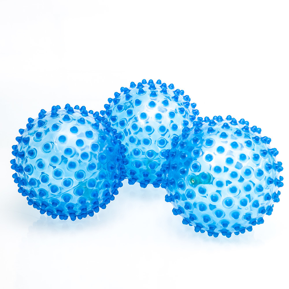 Transparent Massage Toy Ball Soft Touch 6 &quot; PVC  For Kids Games