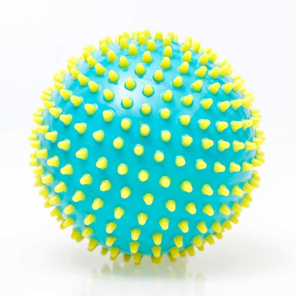Custom Funny Massaging Double Color Toy Inflatable Ball For Child