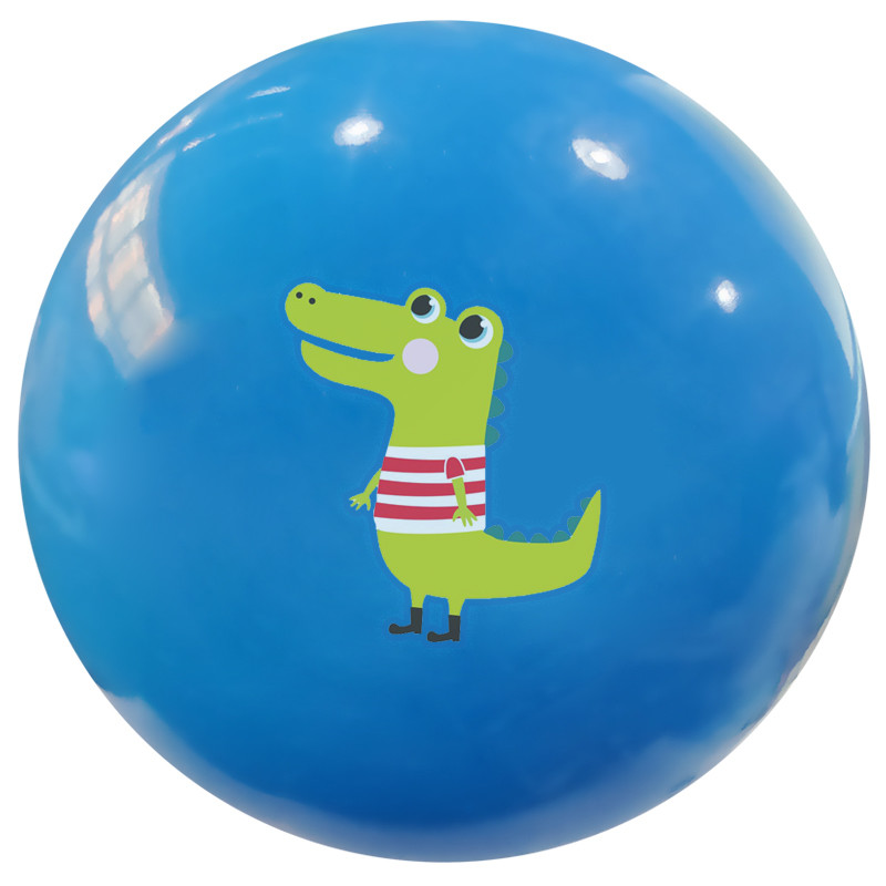 Odorless 8.5&quot; Mini Beach Inflatable Toy Ball Lightweight Ecofriendly