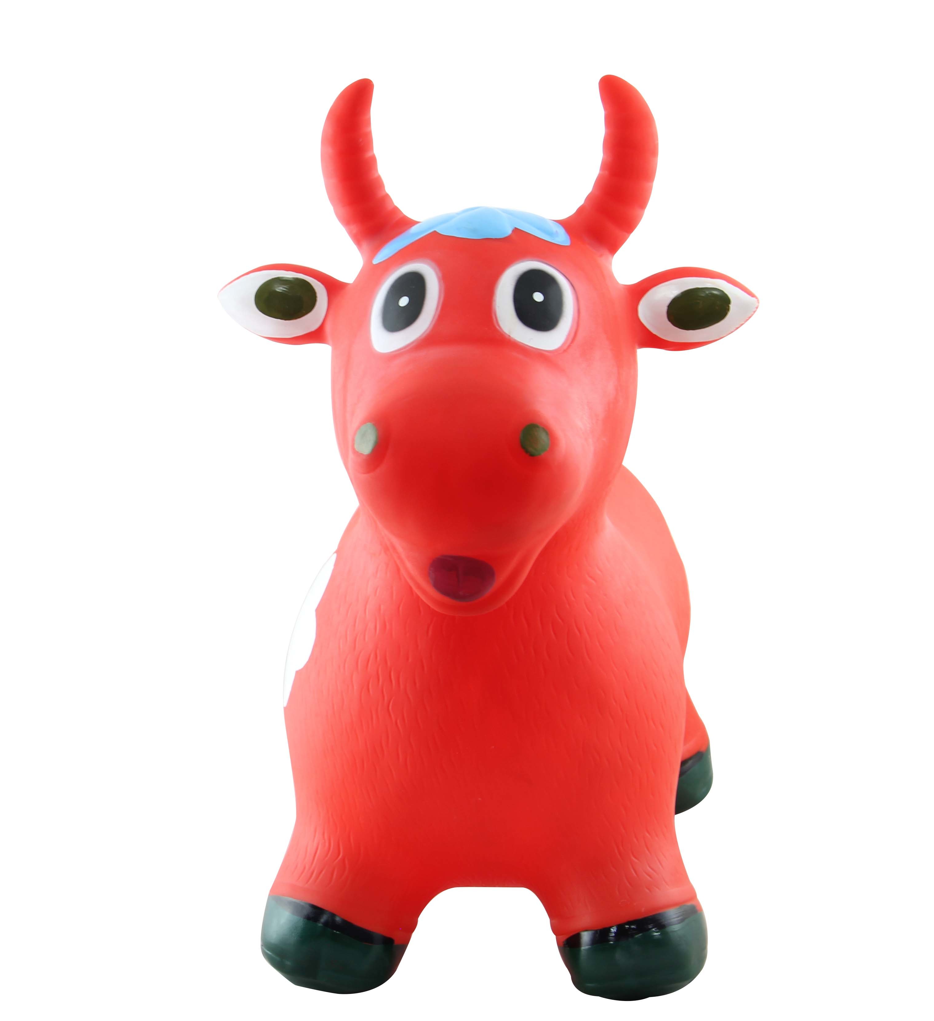 Antiwear PVC Inflatable Animal Hopper , Nontoxic Inflatable Bouncy Horse Toy
