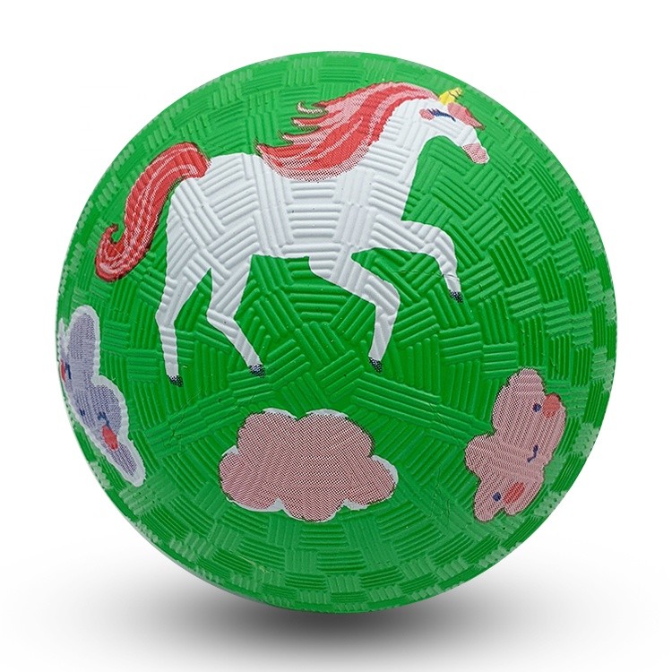Anti Slipping Big Rubber Bounce Ball Multipurpose Antiburst