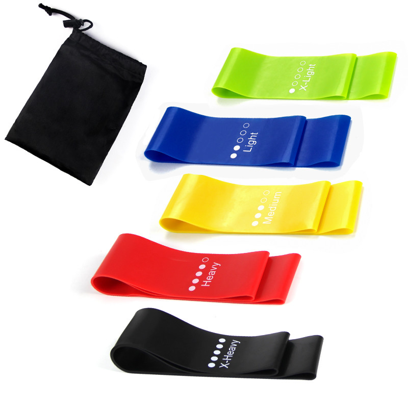 Tasteless Latex Elastic Loop Resistance Band Multifunctional For Cross Training